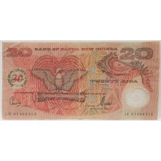 PAPUA NEW GUINEA 2004 . TWENTY 20 KINA BANKNOTE . 30th ANNIVERSARY